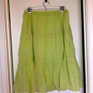 Faisal Bristol flowy summertime skirt